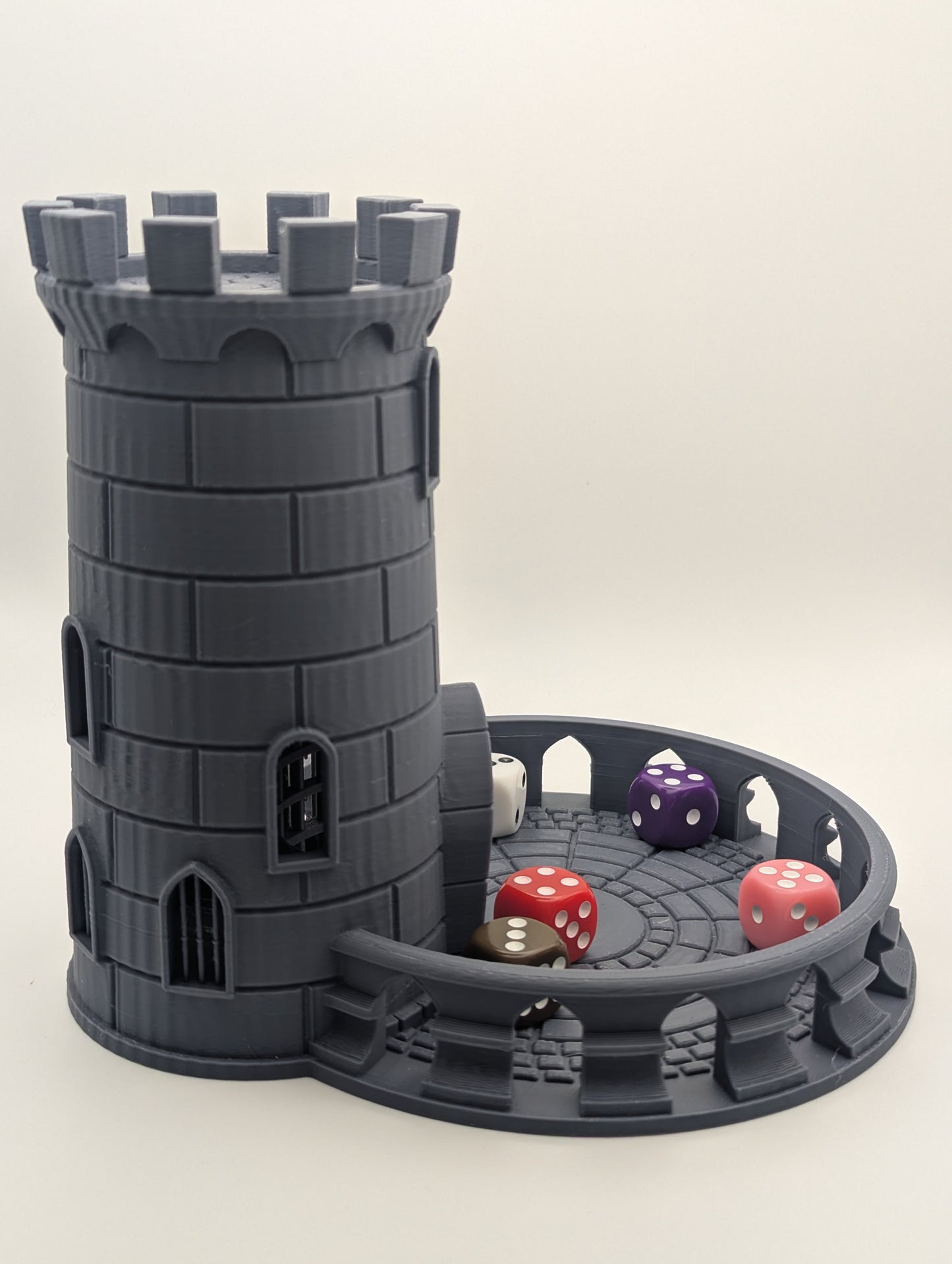 3D-Printed Dice Tower