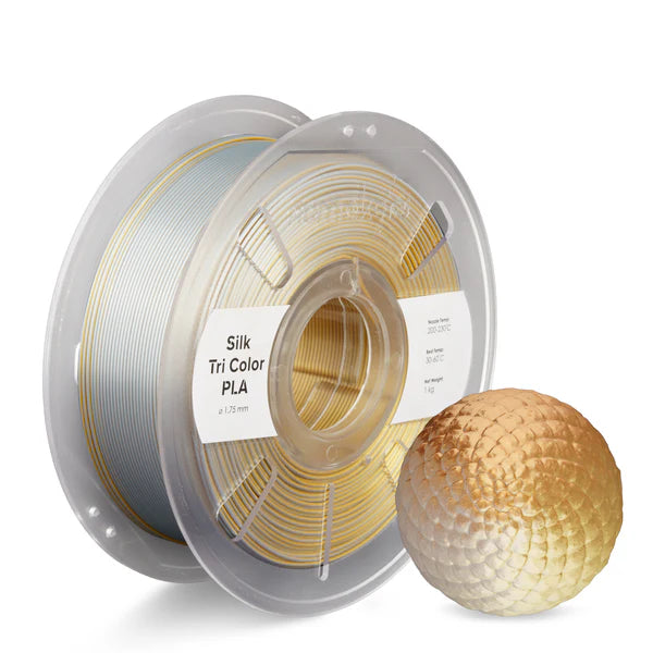 NuMakers PLA Silk Tri-Color Filament 1kg