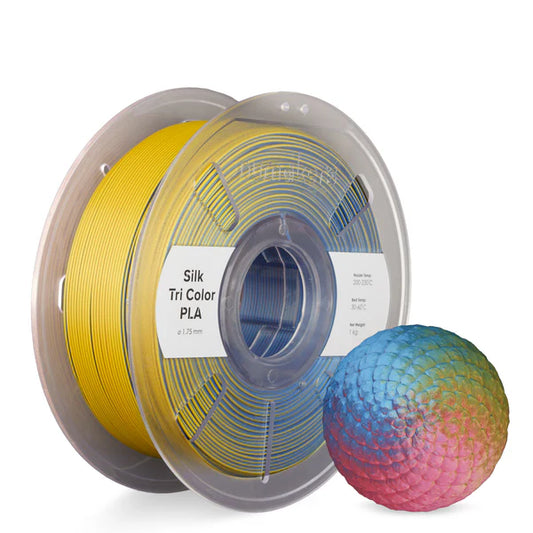 NuMakers PLA Silk Tri-Color Filament 1kg